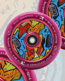 Root Industries X Kota Limited Edition Air 110mm Wheels - Purple - Sold As A Pair