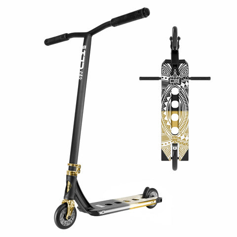 Core CL1 Complete Stunt Scooter - Black / Gold Split Limited Edition