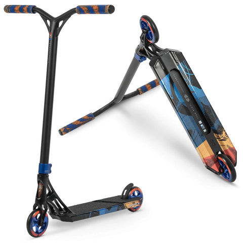 Invert Supreme Journey 3 Complete Stunt Scooter - Black / Blue /Orange