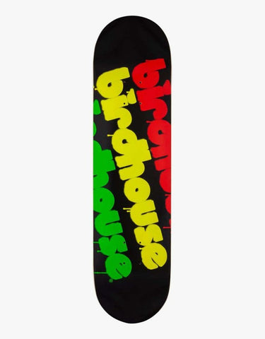 Birdhouse Skateboards Triple Stack Skateboard Deck Rasta 8"