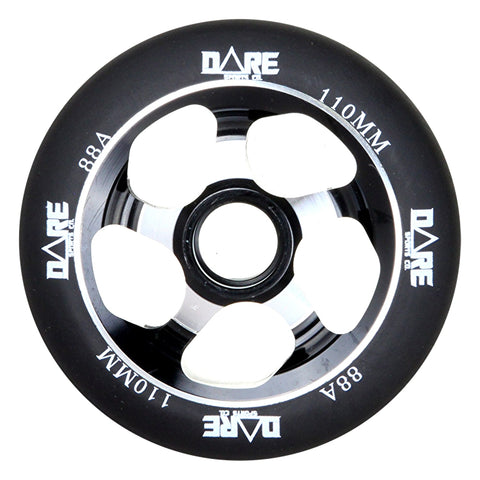 Dare Motion Scooter Wheel - Black 110mm - Sold As A Pair - Pro Xtreme Sports