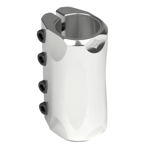 Sacrifice Recon SCS Clamp - Polished Silver - Pro Xtreme Sports