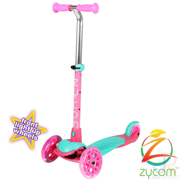Zycom Zing Light Up Complete Scooter with Light Up Wheels - Teal