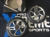 Urbanartt S7 Scooter Wheels - Black On Chrome 110mm - Pro Xtreme Sports