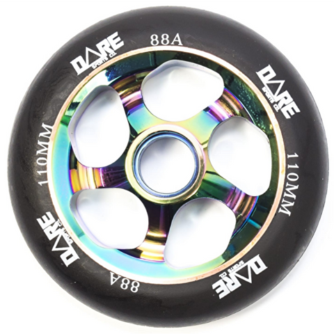 Dare Motion Black Neochrome 110mm Scooter Wheel - Pro Xtreme Sports