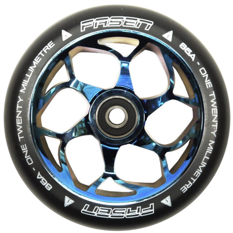 Fasen 120mm Burn Pipe Metal Core Wheels - Pro Xtreme Sports