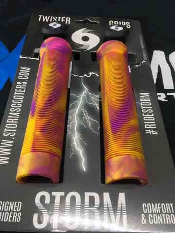 Storm Twister Scooter Grips - Sunset - Pro Xtreme Sports