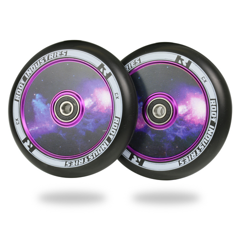 Root Industries Air Wheels 110mm | Black Galaxy - Sold As A Pair - Pro Xtreme Sports