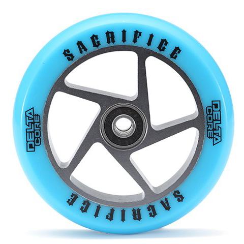 Sacrifice Delta Core Wheel – Blue Polished - Pro Xtreme Sports