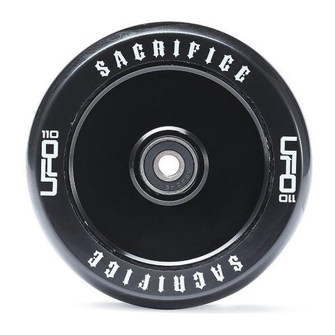 Sacrifice UFO Wheel – Black Black 110mm - Pro Xtreme Sports