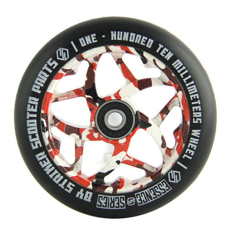 Striker Essence Scooter Wheel - Red Camo 110mm - Pro Xtreme Sports