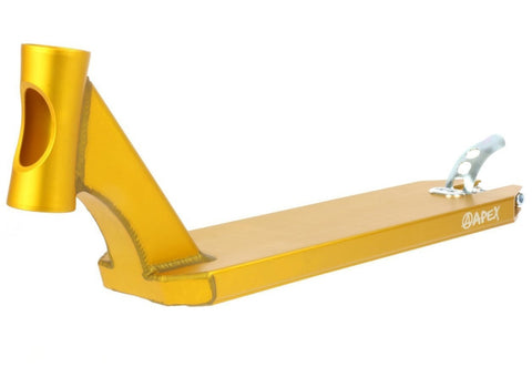 Apex Pro Stunt Scooter Deck Gold 580mm