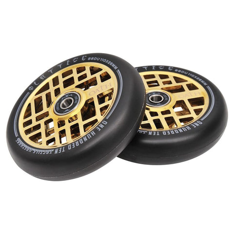 Oath Lattice 110mm Stunt Scooter  Wheels - Neo Gold