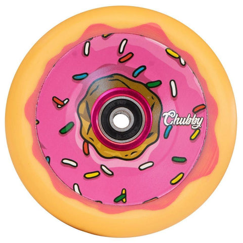 Chubby Scooter Wheels 110mm - Doughnut - SOLD AS A PAIR