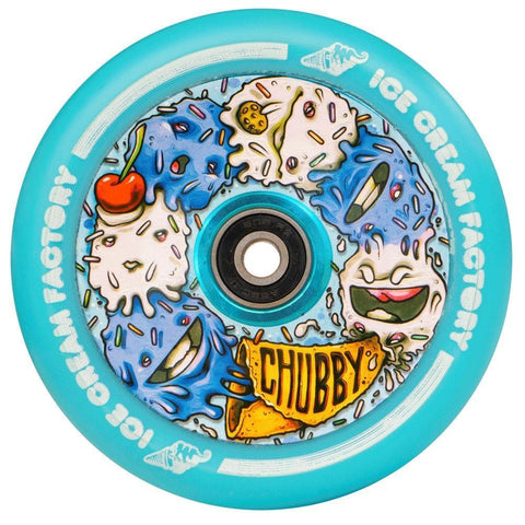 Chubby Scooter Wheels 110mm - Ice Cream - SOLD AS A PAIR