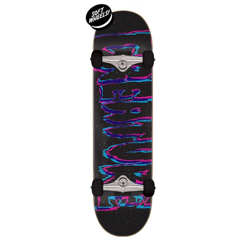 Creature 3D Logo Mini Complete Skateboard - Black