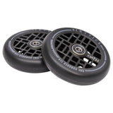 Oath Lattice 110mm  Stunt Scooter Wheels - Anodised Satin Black