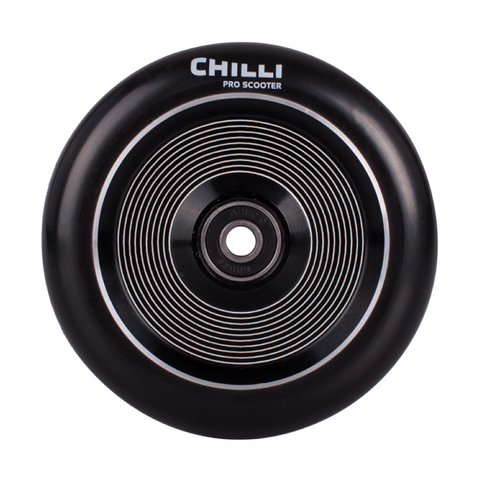Chilli Wheels Thunder black PU/ black core 110mm - Pro Xtreme Sports