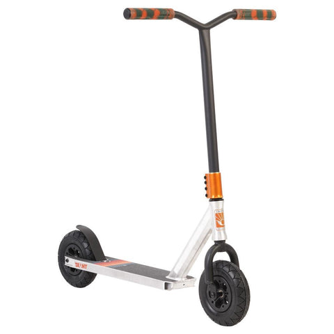 Invert Supreme Taunt Dirt Stunt Scooter -Raw / Orange / Green
