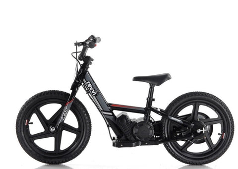 Revvi 16" Electric Balance Bike - Black - 2025 Model