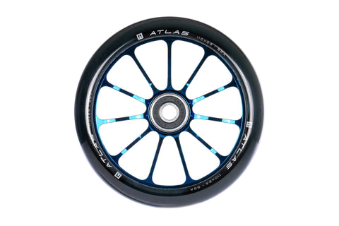 ETHIC DTC Wheel Atlas 110mm - Chrome Blue - SOLD AS A PAIR - Pro Xtreme Sports