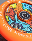 Root Industries X Kota Limited Edition Air 110mm Wheels - Orange - Sold As A Pair