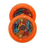 Root Industries X Kota Limited Edition Air 110mm Wheels - Orange - Sold As A Pair