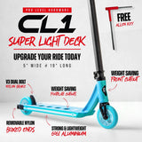 Core Cl1 Complete Stunt Scooter - Turtlesent
