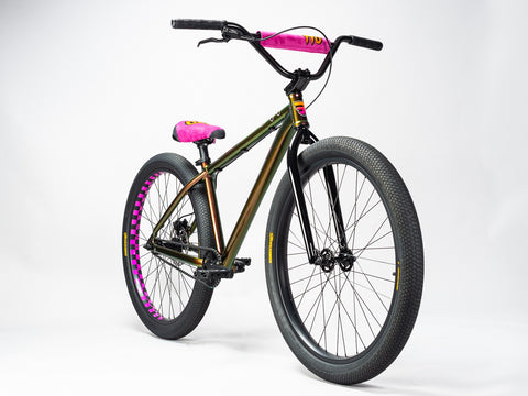 Mafia Bomma TTO Green Gold Purple 27.5 Wheelie Bike