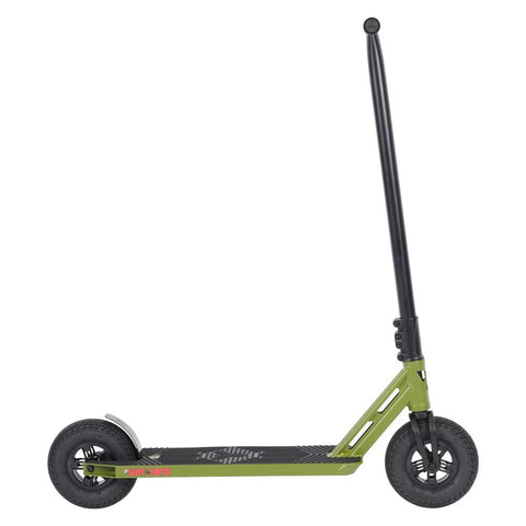 Triad Shape Shifter Dirt Scooter- Small - Matte Green / Black
