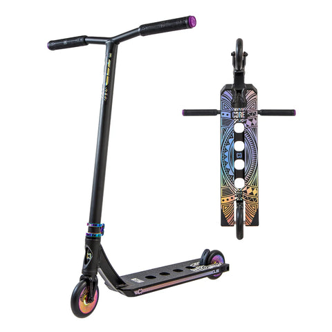 Core CL1 Complete Stunt Scooter - Black / Neochrome Split Limited Edition