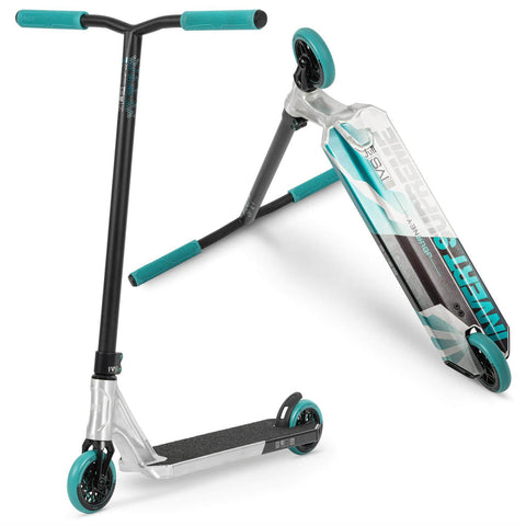IVS Invert Supreme Journey 4 JAMIE HULL Complete Stunt Scooter - Raw / Teal