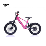 Revvi 18" Electric Motor Bike - Pink