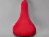 Mafia Fat Suede Bike Seat - Red