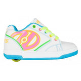 Heelys Propel Roller Skate Shoe White / Neon Uk 12 - Pro Xtreme Sports