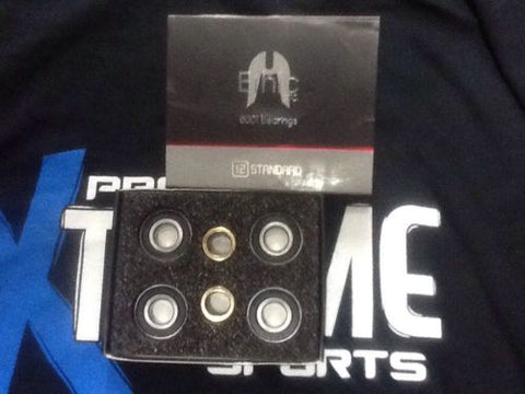 ETHIC 12 STANDARD WHEEL BEARINGS X 4 PLUS SPACERS - Pro Xtreme Sports