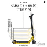 Nitro Circus Ryan Williams Signature Replica Junior Complete Scooter - Gold/Black