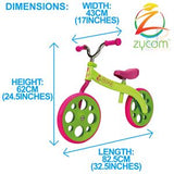 Zycom Zbike Balance Bike Lime/Pink