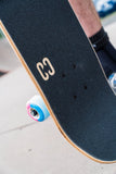 CORE Complete Skateboard Split - Red/Black 7.75