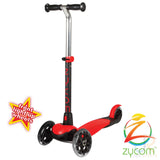 Zycom Zing Light Up Complete Scooter with Light Up Wheels - Red/Black