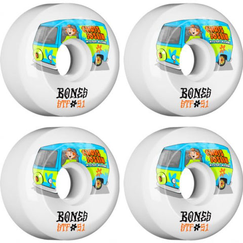 Bones Chris Joslin STF Shaggy 83b - 51mm Skateboard Wheels - Pro Xtreme Sports