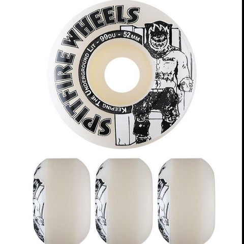 Spitfire Death Ride 99D - 52mm skateboard wheels - Pro Xtreme Sports