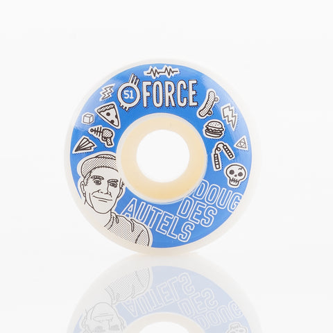Force Doug Des Autels 99A - 51mm Skateboard Wheels - Pro Xtreme Sports
