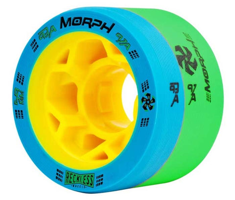 Reckless Morph Quad Wheels 93 / 97 - 59mm  Roller Derby Wheels - Pro Xtreme Sports