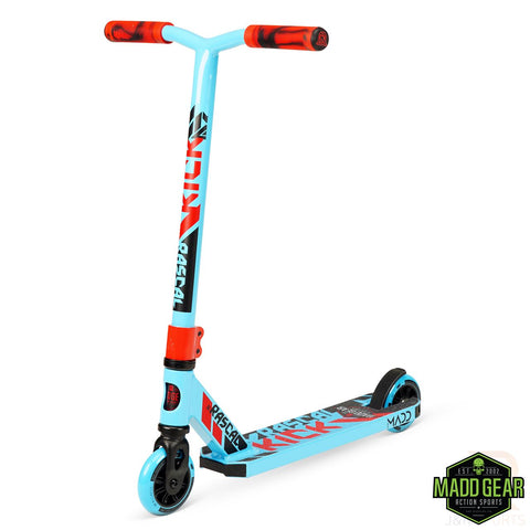 Madd Gear Kick  Mini Pro Rascal IV - Sky Blue/Red