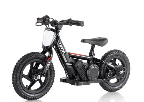 Revvi 12" Electric Balance Bike - Black - 2025 Model