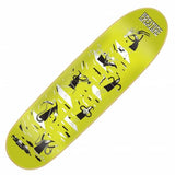 Creature Free For All Skateboard Deck - Yellow