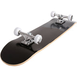 Rampage Plain Third Complete Skateboard - Black