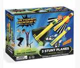 Stomp Rockets Soaring Flying Air Plane Kit Kid Powered Rockets