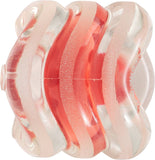 Shark California Roll Longboard Wheels 4-pack - Clear With Red Hub